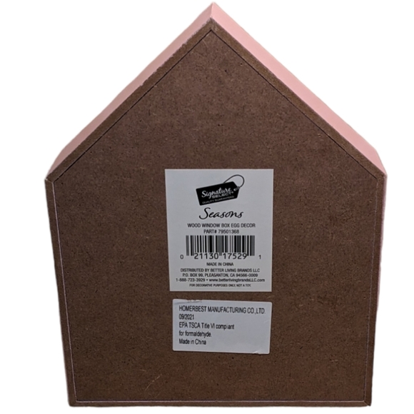 Signature Select Seasons Home Sweet Home Shadowbox Wooden Decoration - Picture 5 of 9